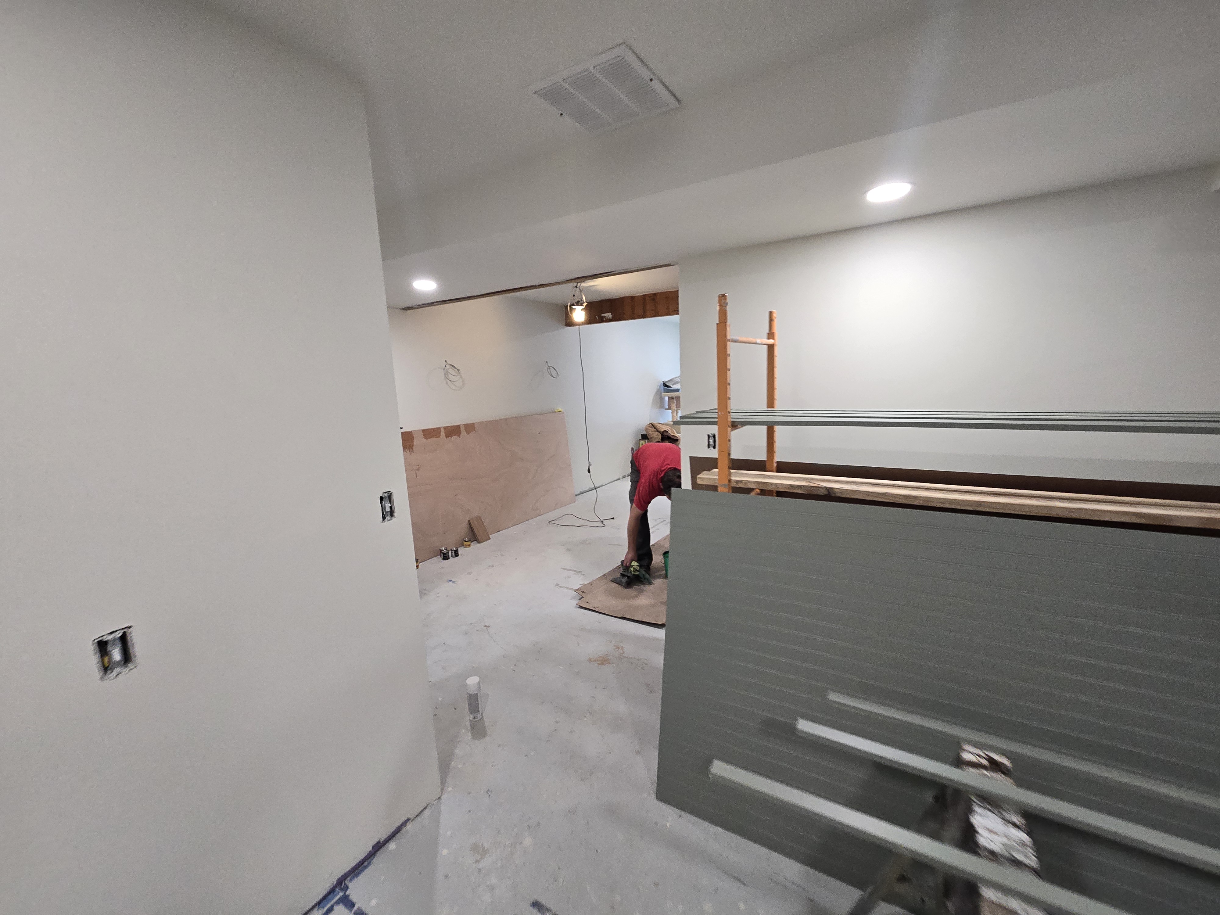 Parent Basement and Bath